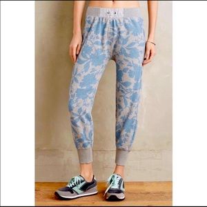 Anthro Saturday Sunday Right Field Floral Joggers✨